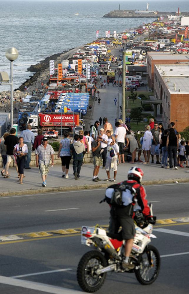 Mar del Plata respiró Dakar con la largada simbólica