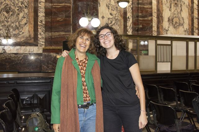 Verónica Villarreal y Emilia Pérez