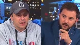 Vos vivís en un country y no te quiere nadie, le tiró El Dipy a Brancatelli, reconocido periodista defensor del kirchnerismo.