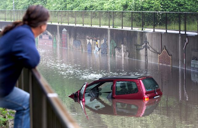 Graves inundaciones en el sur de Alemania