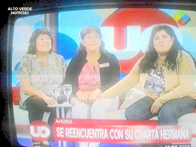 Una santafesina se reencontró con una hermana en el programa Los unos y los otros