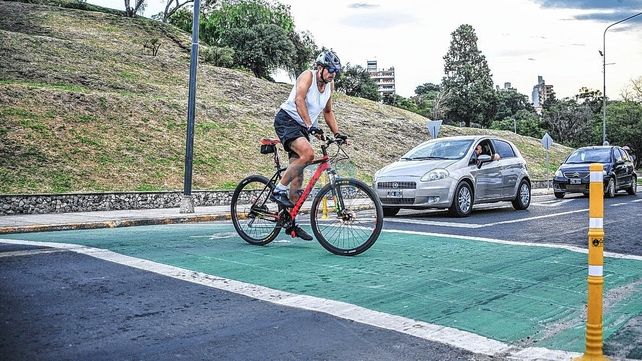 Se habilitó la Bicivía en la Costanera Baja de Paraná