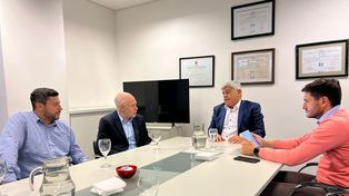Sintonía. Rodríguez Larreta vino a hacer campaña a Rosario y se reunió con el jefe de los fiscales de Santa Fe.