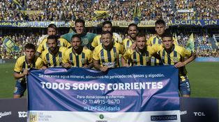 Arriba: Damián Martínez, Gaspar Servio, Emmanuel Ojeda, Javier Báez y Facundo Almada.&nbsp; Abajo: Gino Infantino, Lucas Gamba, Walter Montoya, Emiliano Vecchio, Marco Ruben y Lautaro Blanco. &nbsp;