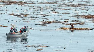 Sobrevivi&oacute; dos d&iacute;as a la deriva en el mar