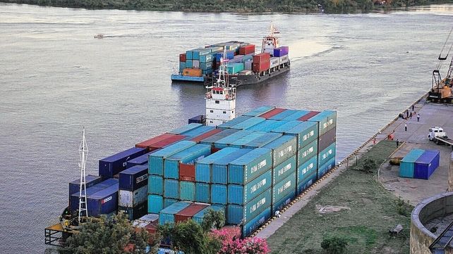 Bajante y Puerto de Santa Fe.