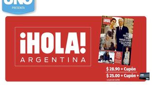 Desde este jueves pedí opcional la revista Hola con el UNO