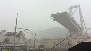 Ya son 42 los muertos por el derrumbe del puente en Génova