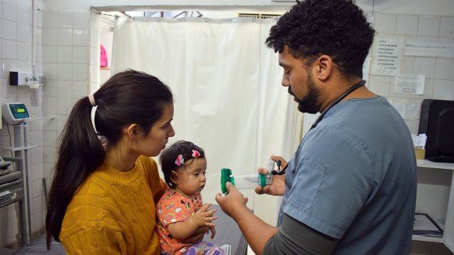 El Gobierno de Entre Ríos dispuso postas respiratorias para pacientes pediátricos.