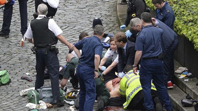 Las imágenes del atentado terrorista en Londres