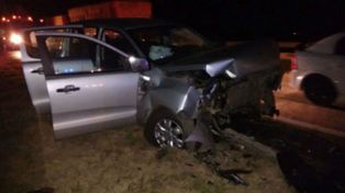 El choque se produjo entre una camioneta y un automóvil sobre la ruta 33, en una firma conocida como La Blanqueada.&nbsp;