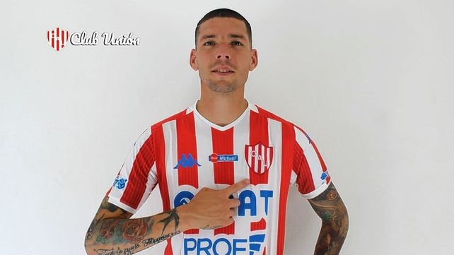Nicolás Peñailillo aguarda la habilitación para poder debutar con la camiseta de Unión.&nbsp;