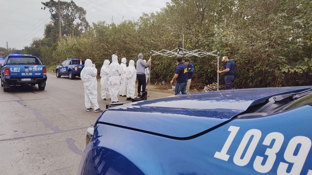 Hallaron el cuerpo de un hombre maniatado en una bolsón para transportar arena