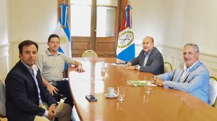 El gobernador Perotti se reunió con directivos de Agricultores Federados Argentinos (AFA).