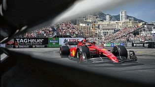 El de Ferrari, Charles Leclerc volvió a ser el más rápido de una clasificación en esta temporada.