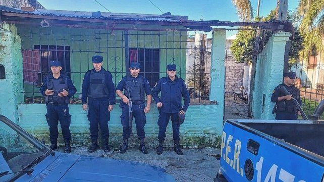 EL sujeto fue hallado en la zona de sur de Concordia por efectivos de la Policía de Entre Ríos.