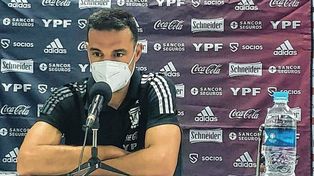 Lionel Scaloni tiene Covid 19 y no viaja a Chile.