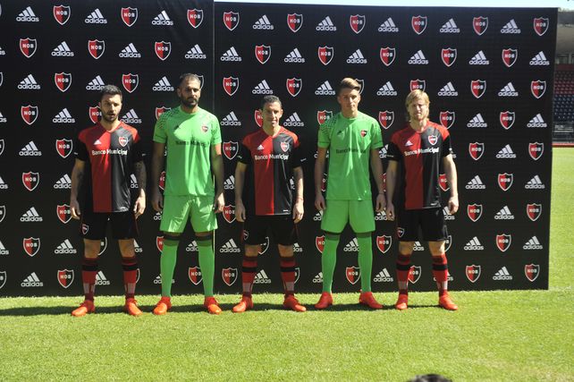 En el estadio. Nacho Scocco