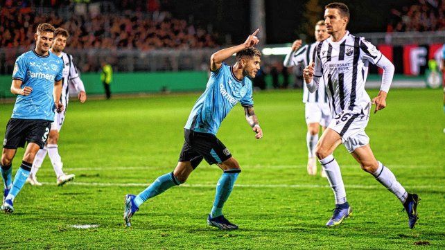 Copa de Alemania: Palacios clave en el halago del Leverkusen
