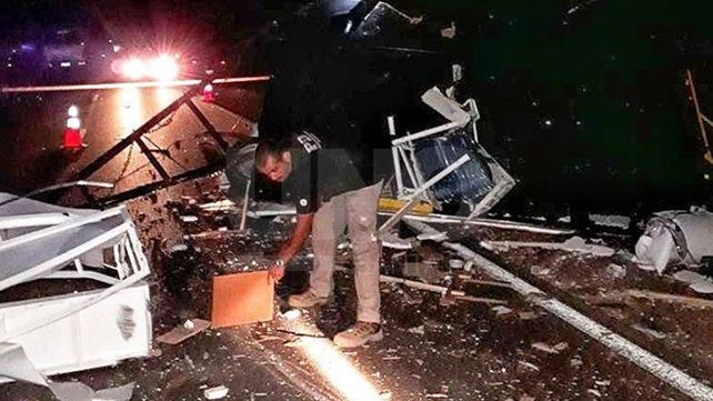 Violento triple choque con un camionero muerto y otros dos conductores heridos