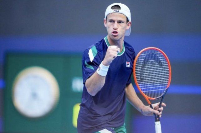 Diego Schwartzman avanzó en el Masters 1000 de Shangái.