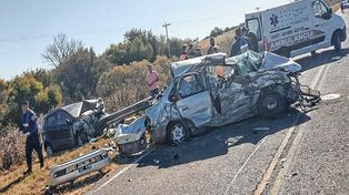 En un choque frontal que ocurrió en Entre Ríos murieron tres santafesinos