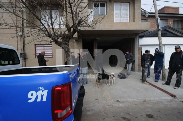 Conmoción. En el vecindario de Castellanos al 1400 de barrio Candioti