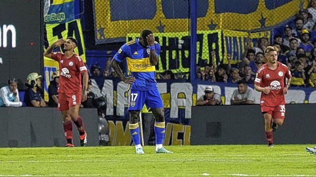 Boca Juniors sufrió