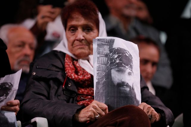 Tati Almeyda. La madre de Plaza de Mayo pide la aparición con vida.