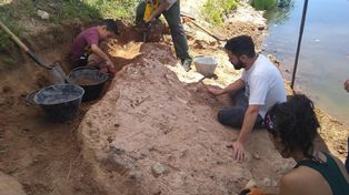 Encontraron un fósil de 40 mil años en Santa Fe