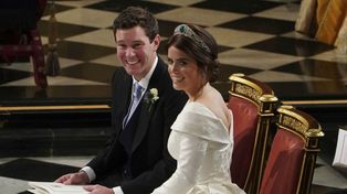 Se casó en Windsor la princesa Eugenia, nieta de la reina