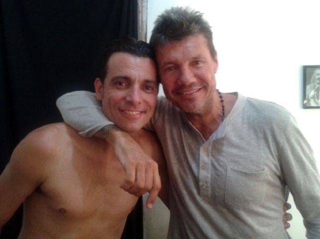 Tras la reconciliación,  Tinelli y Valdés se mostraron juntos