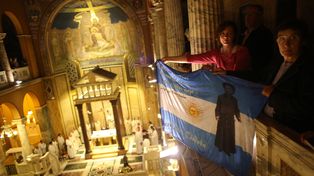 San José Gabriel Brochero ingresa al árbol de los Santos de la Iglesia