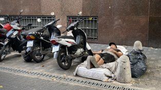 Cada vez son más las familias en situación de calle.