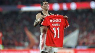 Di María hizo el gol de la victoria de Benfica en el clásico