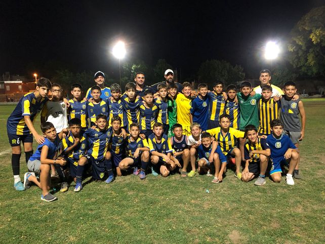 Cumplió. La categoría 2011 de Rosario Central B realizó una gran campaña en la temporada 2022.
