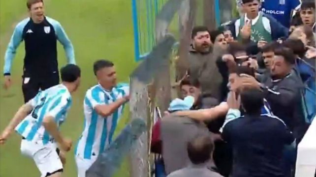 Video: el partido de reserva entre Atlético Tucumán y Talleres terminó a las piñas