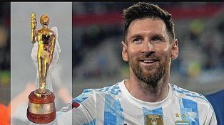 El Círculo de Periodistas Deportivos galardonó con el Olimpia de Oro a Lionel Messi.