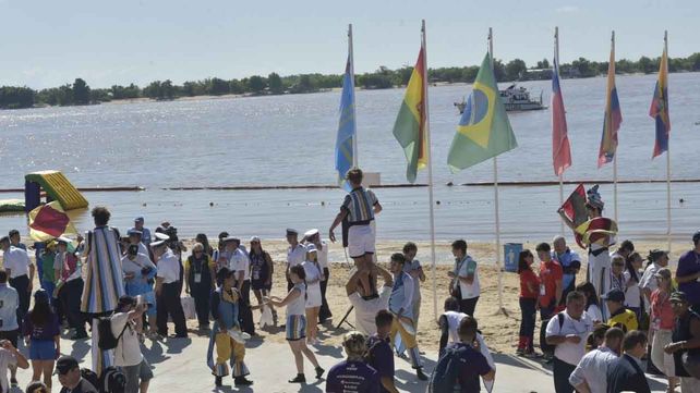 Arrancaron los Juegos de Playa y la primera medalla de oro fue para una argentina