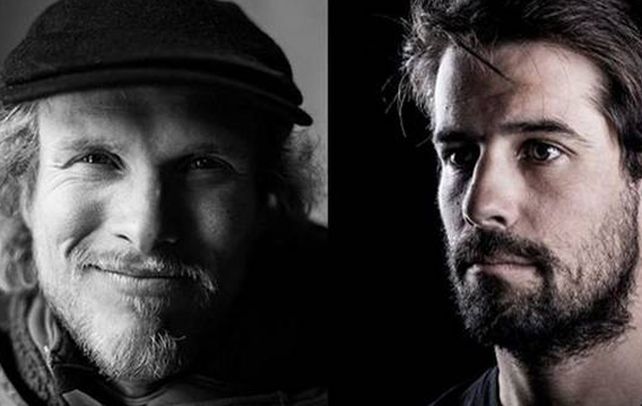 Penoso. Andreas Fransson y J.P. Auclair son buscados en el cerro San Lorenzo.