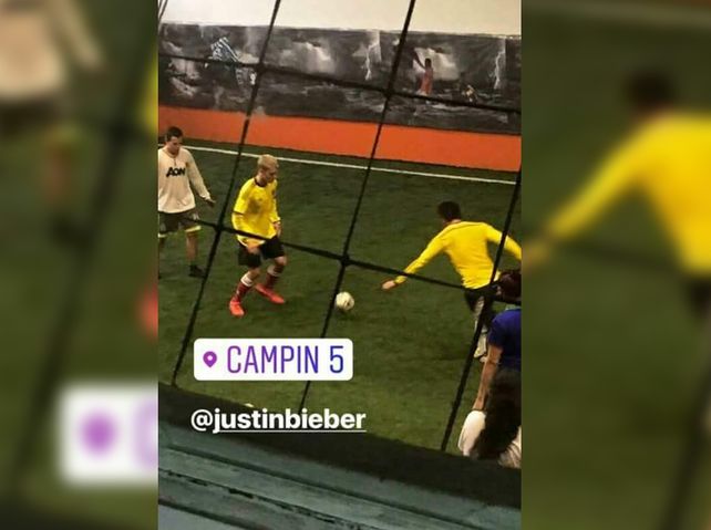 El joven canadiense mostró sus virtudes futbolísticas en tierras colombianas.&nbsp;