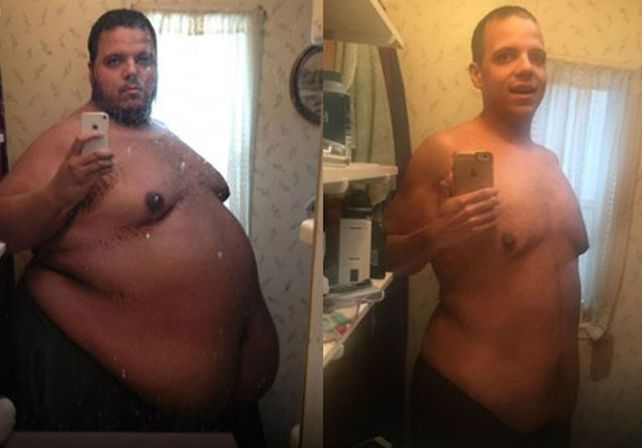 Un hombre logró bajar más de 150 kilos después de dos años de esfuerzo