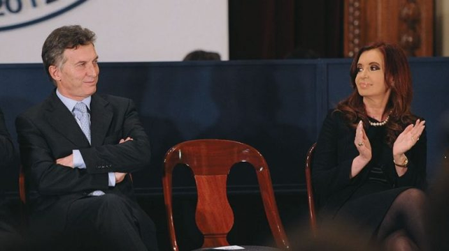 Macri y Cristina, dos figuras en declive pero que siguen gravitando al interior de sus espacios. 