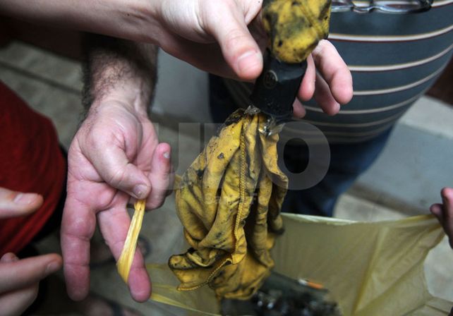 Un atentado con molotov en la madrugada