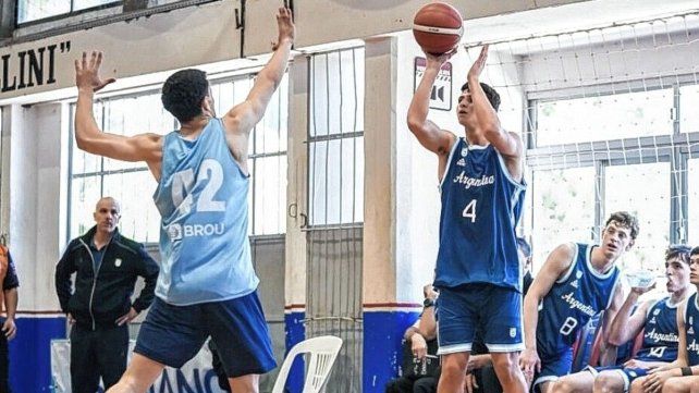 Manuel Hernández será el representante ASB con Argentina U18 en la AmeriCup