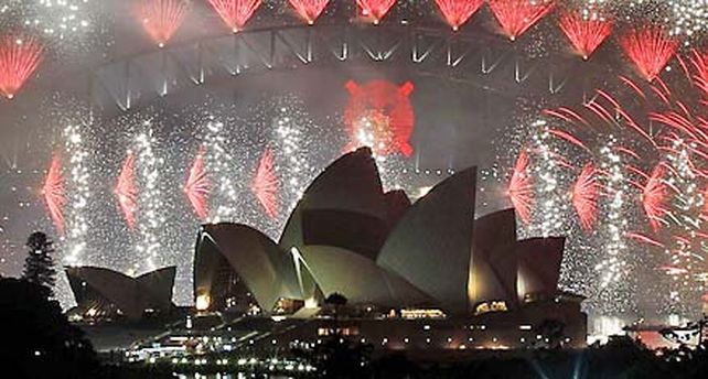 Las im&aacute;genes de un mundo que se esmer&oacute; para recibir el nuevo a&ntilde;o
