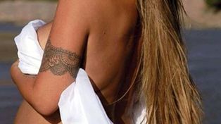 El desnudo total de Florencia Peña a menos de un mes de dar a luz a su tercer hijo
