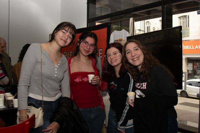 Chiara Di Lela, Abril García, Manuela Suarez y Narella Morelli