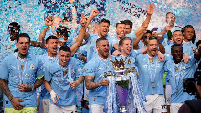 Manchester City es campeón de la Premier League por cuarta vez consecutiva