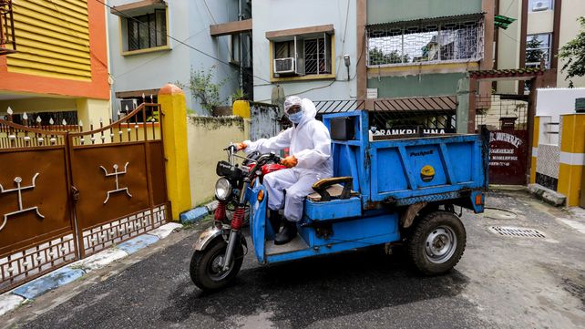 Veinte imágenes del miércoles en un mundo en crisis por el coronavirus